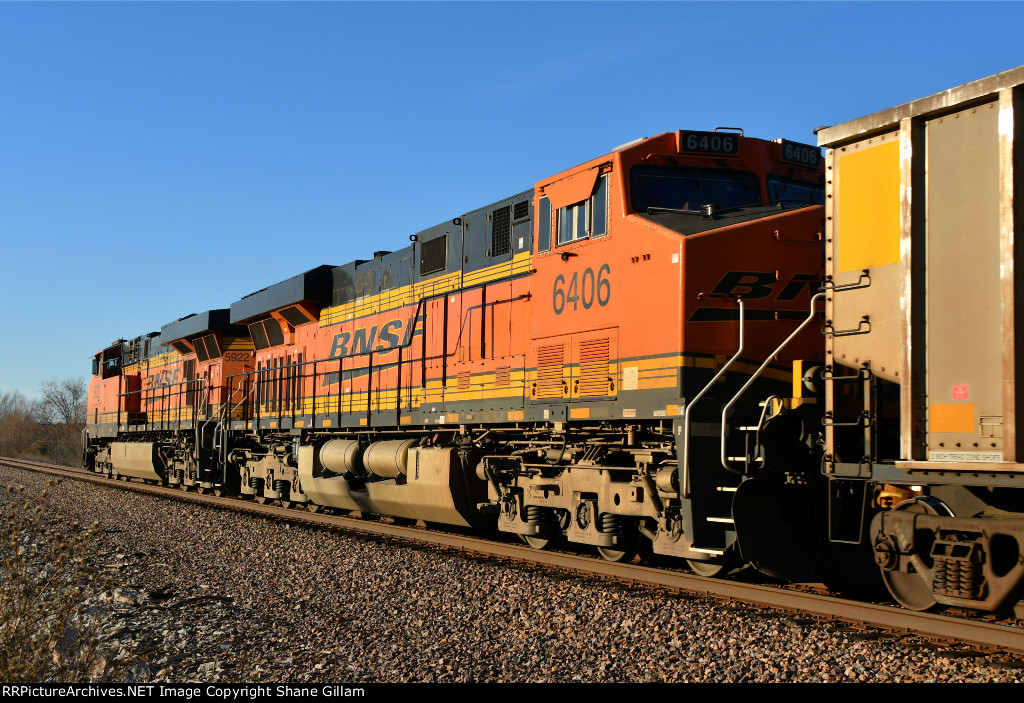 BNSF 6406 Roster shot